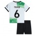 Tanie Strój piłkarski Liverpool Thiago Alcantara #6 Koszulka Wyjazdowej dla dziecięce 2023-24 Krótkie Rękawy (+ szorty)